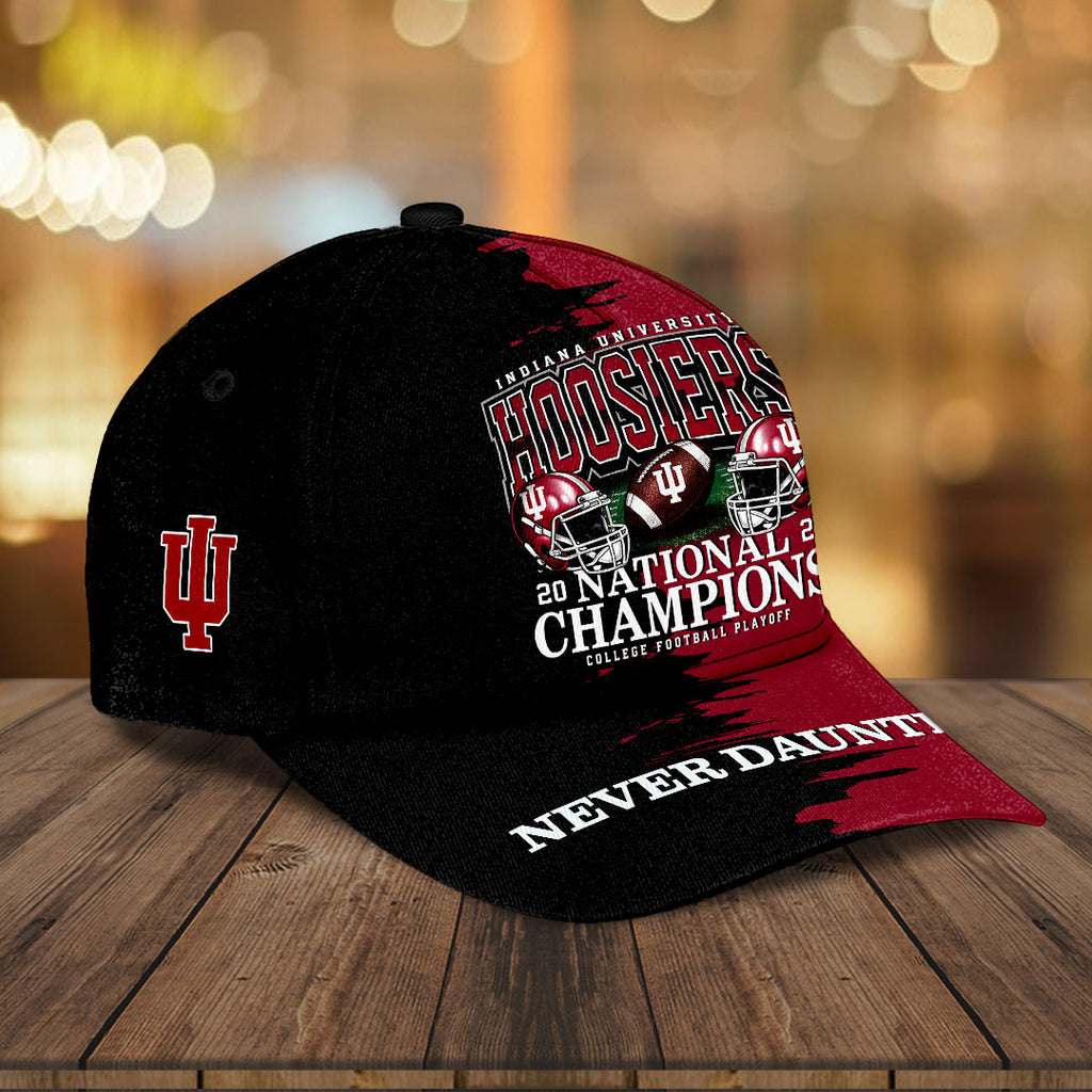 Indiana Hoosiers Football 2025 National Champions Classic Cap – HOATT15846