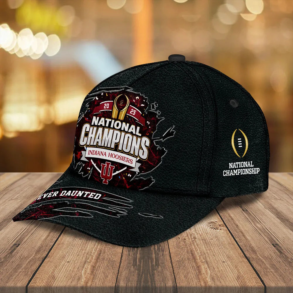 Indiana Hoosiers Football 2025 National Champions Classic Cap – MAITM14638
