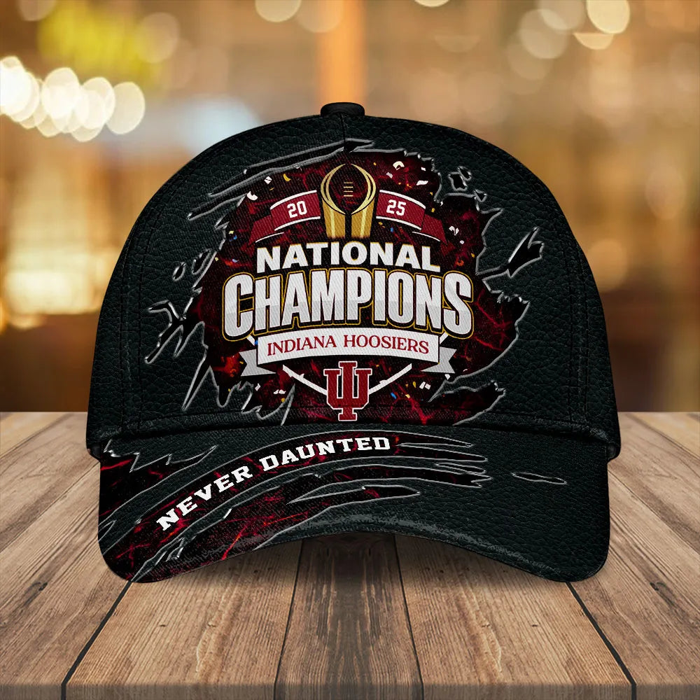 Indiana Hoosiers Football 2025 National Champions Classic Cap – MAITM14638