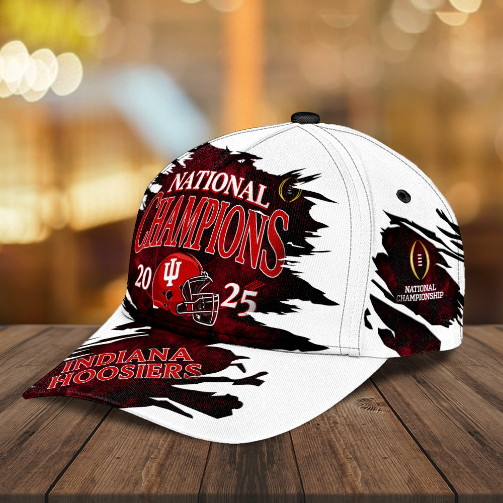 Indiana Hoosiers Football 2025 National Champions Classic Cap – MAITM14699