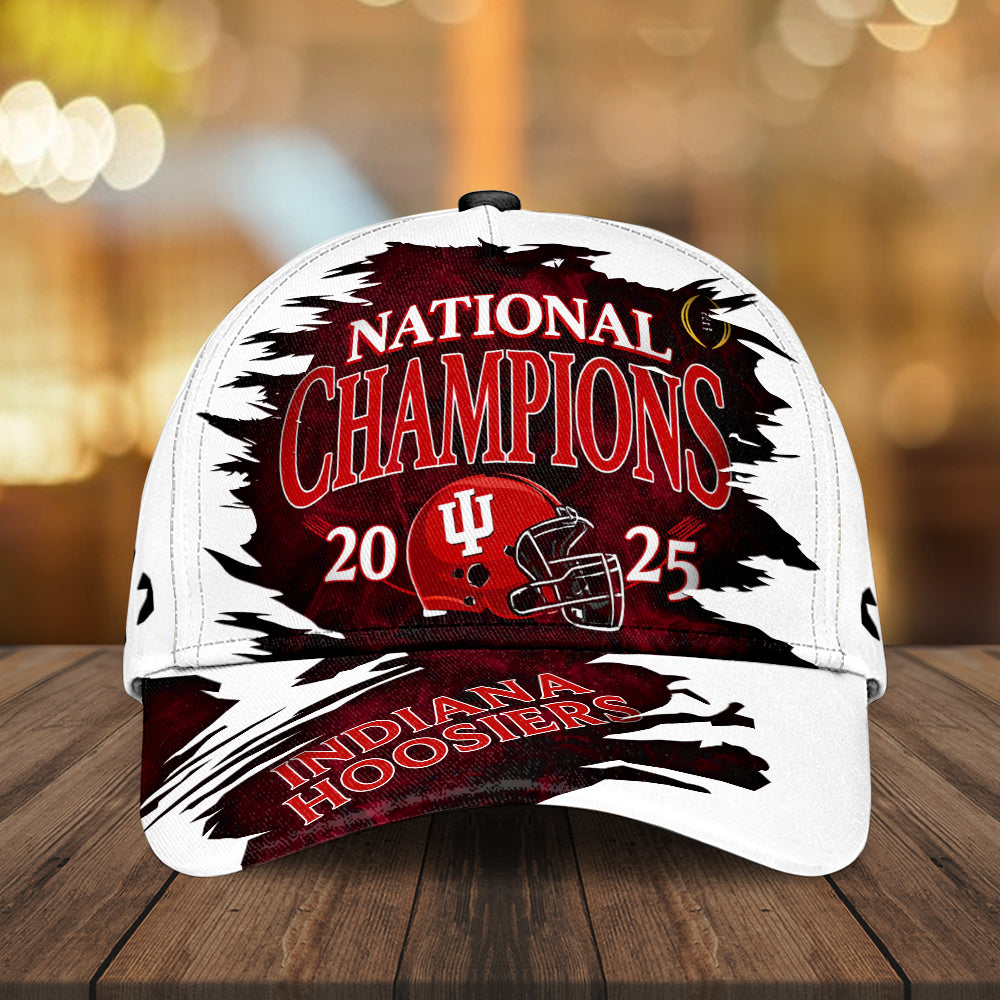 Indiana Hoosiers Football 2025 National Champions Classic Cap – MAITM14699