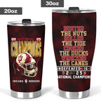 Indiana Hoosiers Football 2025 National Champions Tumbler Cup – MAITM14519