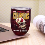 Indiana Hoosiers Football 2025 National Champions Wine Tumbler – MAITM14634