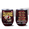 Indiana Hoosiers Football 2025 National Champions Wine Tumbler – MAITM14634