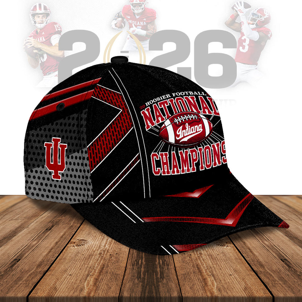 Indiana Hoosiers Football 2026 National Champions Classic Cap – HOATT15790