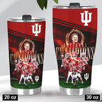 Indiana Hoosiers Football 2026 National Champions Tumbler Cup – HOATT15793