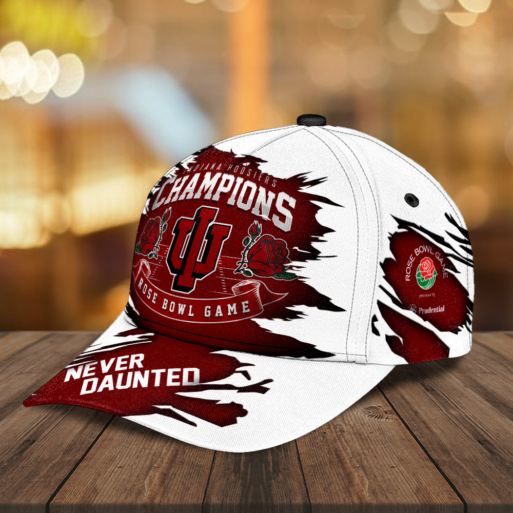 Indiana Hoosiers Football 2026 Rose Bowl Champions Classic Cap – MAITM14323