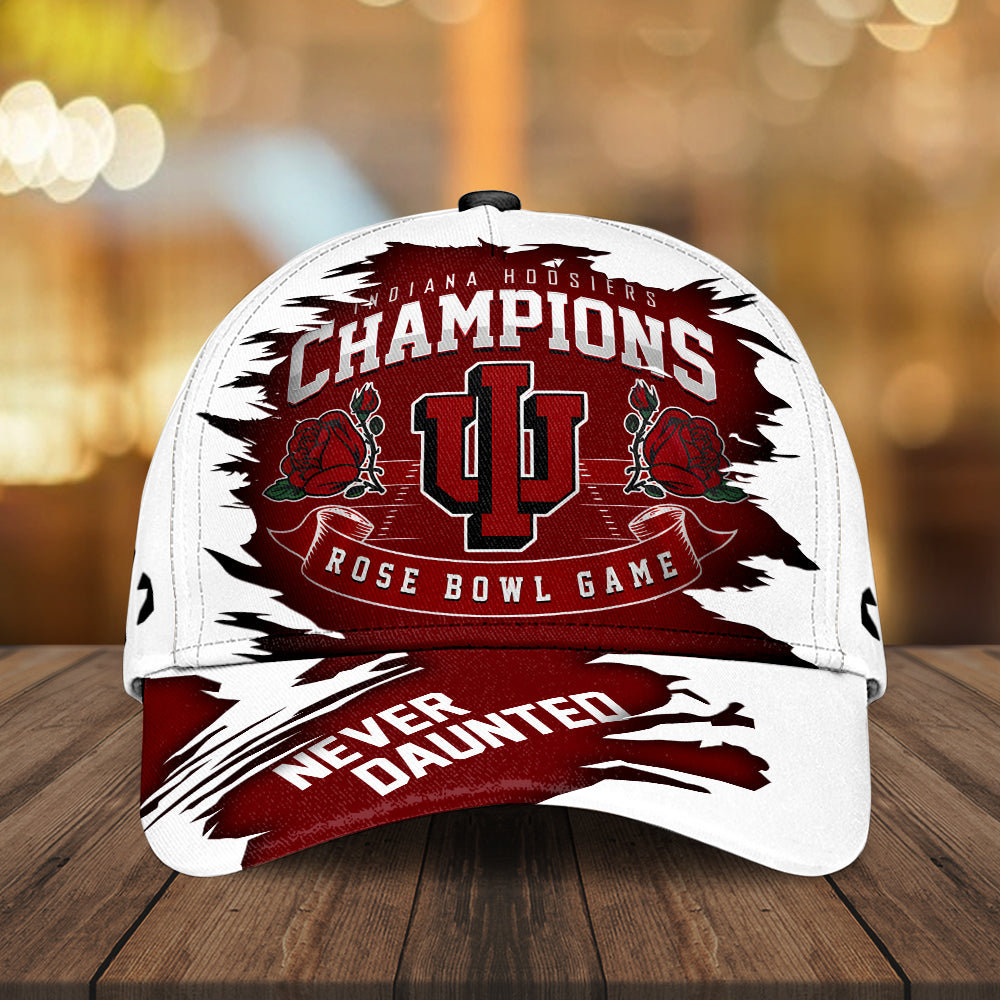 Indiana Hoosiers Football 2026 Rose Bowl Champions Classic Cap – MAITM14323