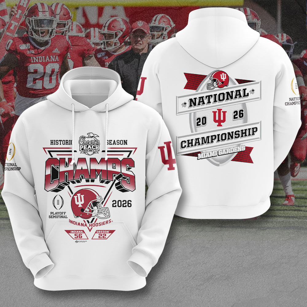 Indiana Hoosiers Football 3D Apparel – MAITM14403