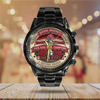 Indiana Hoosiers Football Rose Bowl Champions Black Stainless Steel Watch – MAITM14352