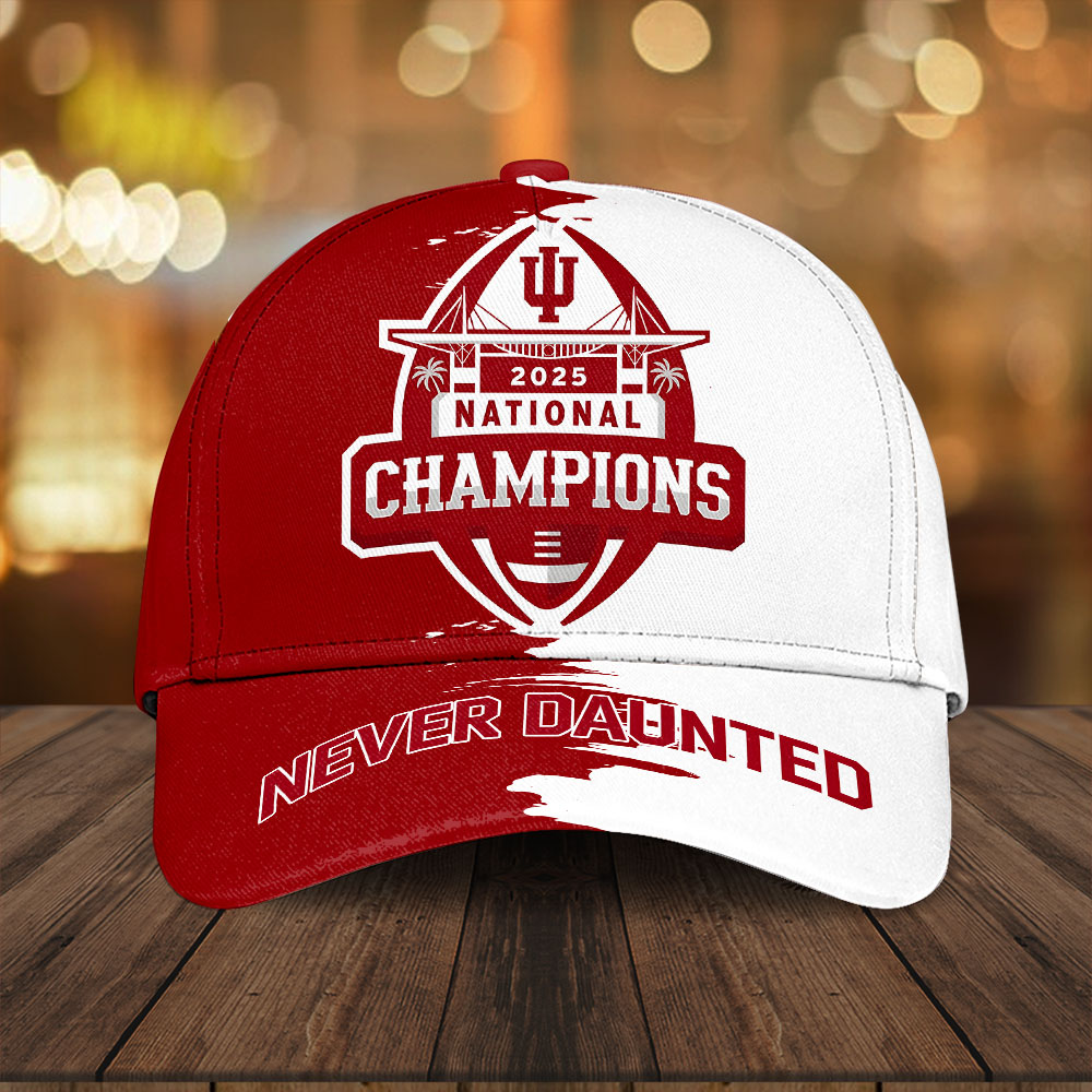 Indiana Hoosiers Football 2025 National Champions Classic Cap – TANTN20473