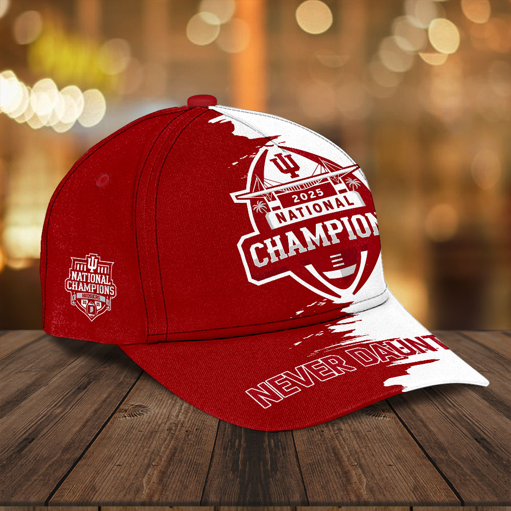 Indiana Hoosiers Football 2025 National Champions Classic Cap – TANTN20473