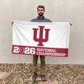 Indiana Hoosiers Football 2026 National Championship 3D Double-side House Flag – TANTN20130