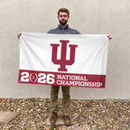 Indiana Hoosiers Football 2026 National Championship 3D Double-side House Flag – TANTN20130