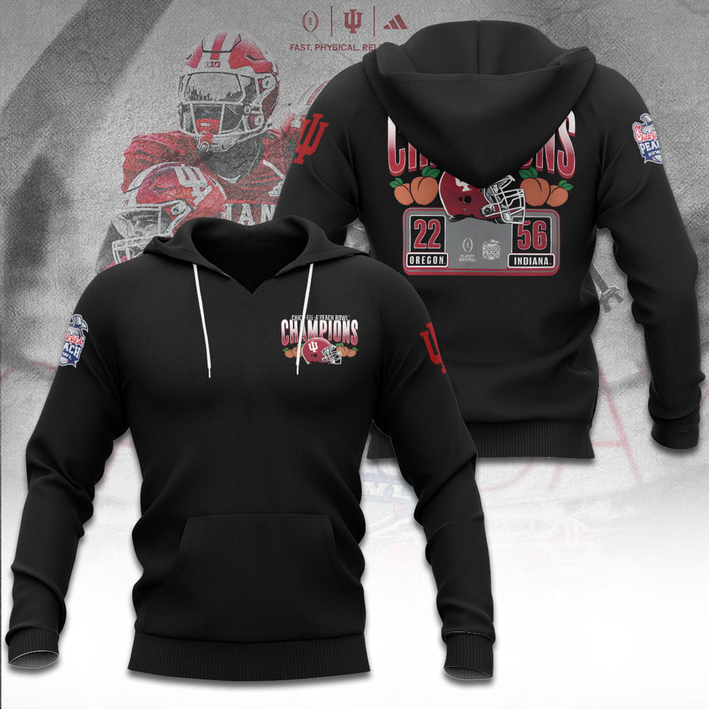 Indiana Hoosiers Football 3D Apparel – TANTN20120