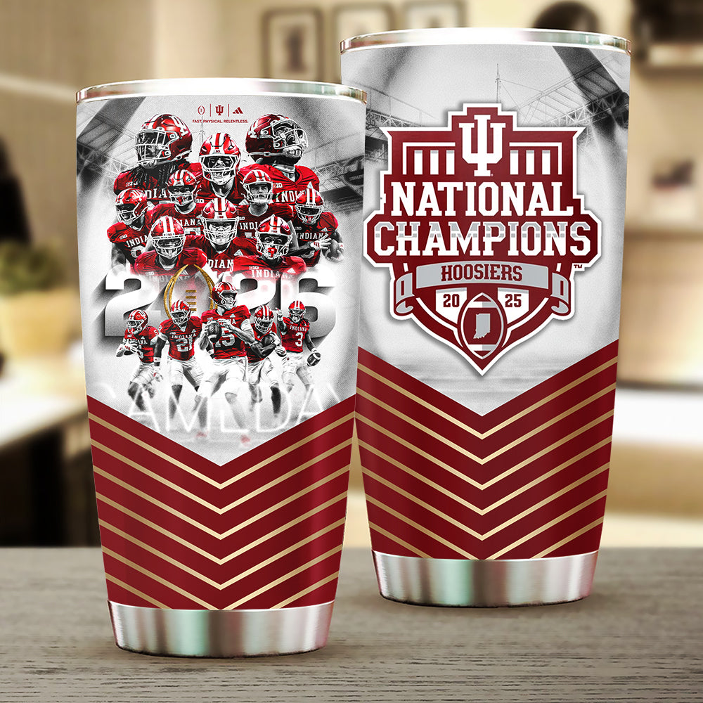 Indiana Hoosiers Football 2025 Tumbler Cup – TMTHU3381