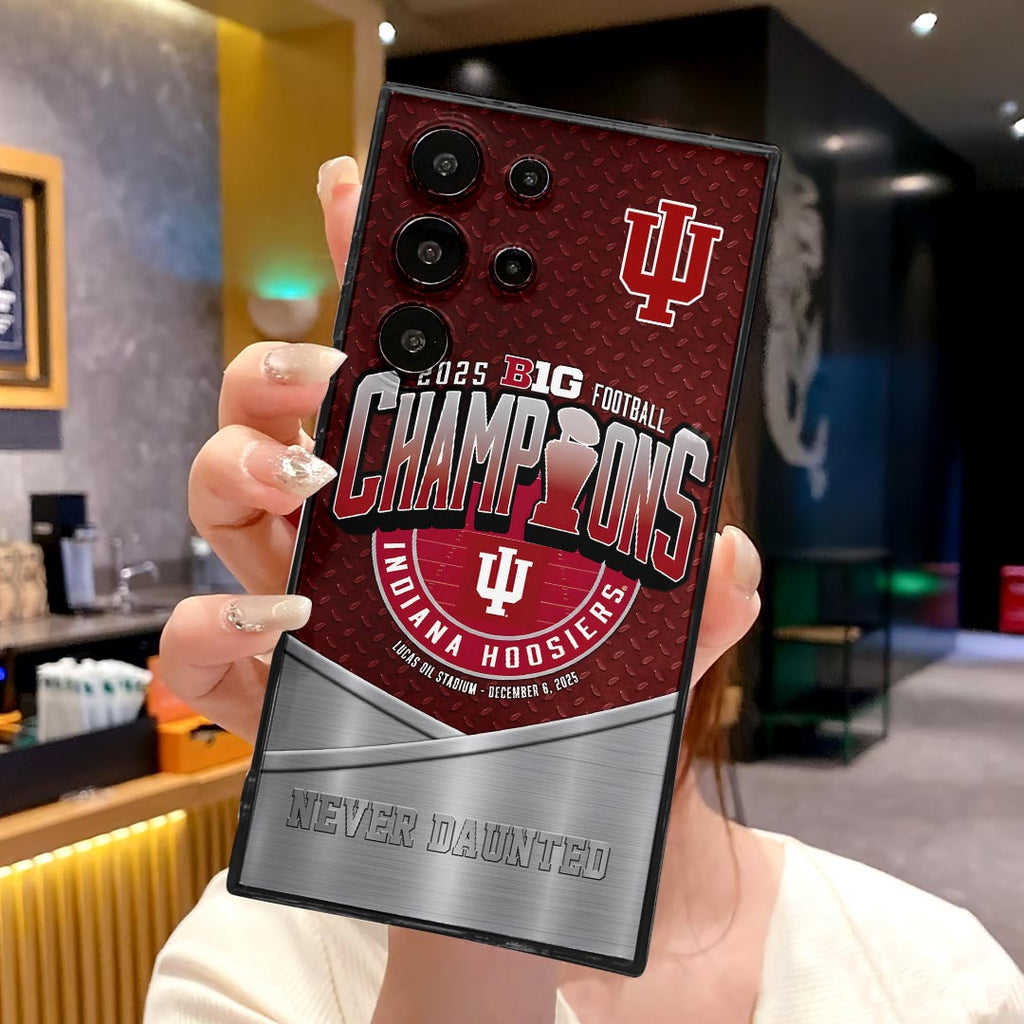 Indiana Hoosiers Football 2025 Big Ten Champions Phone Case – HOATT15158