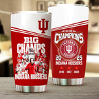 Indiana Hoosiers Football 2025 Big Ten Champions Tumbler Cup – HOATT15121