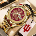 Indiana Hoosiers Football 2025 National Champions Alloy Luxury Quartz Watch – HOATT15797