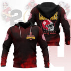 Indiana Hoosiers Football 2025 National Champions 3D Apparel – HOATT15872