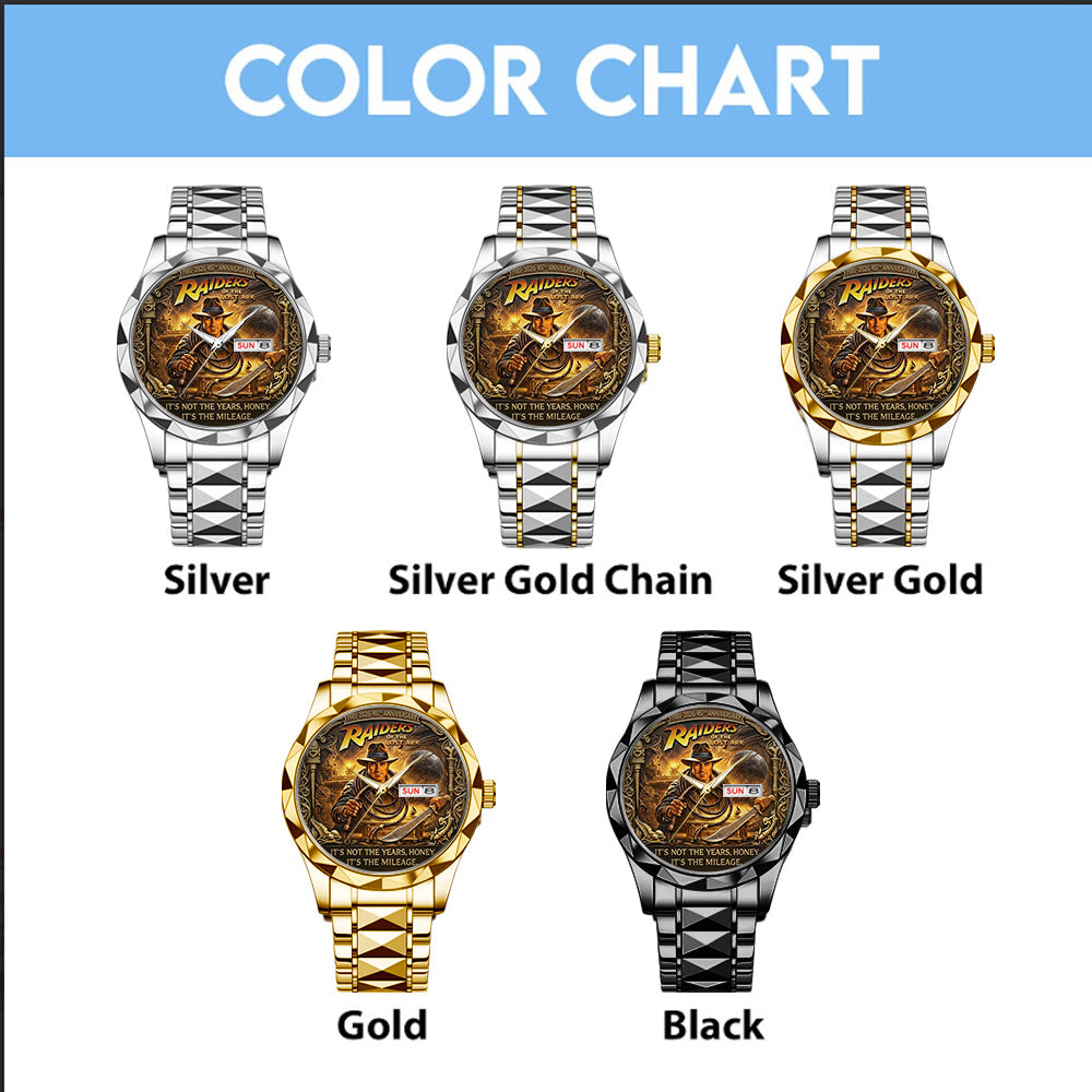 Indiana Jones Raiders of the Lost Ark 45th Anniversary Alloy Luxury Quartz Watch – TANTN20389