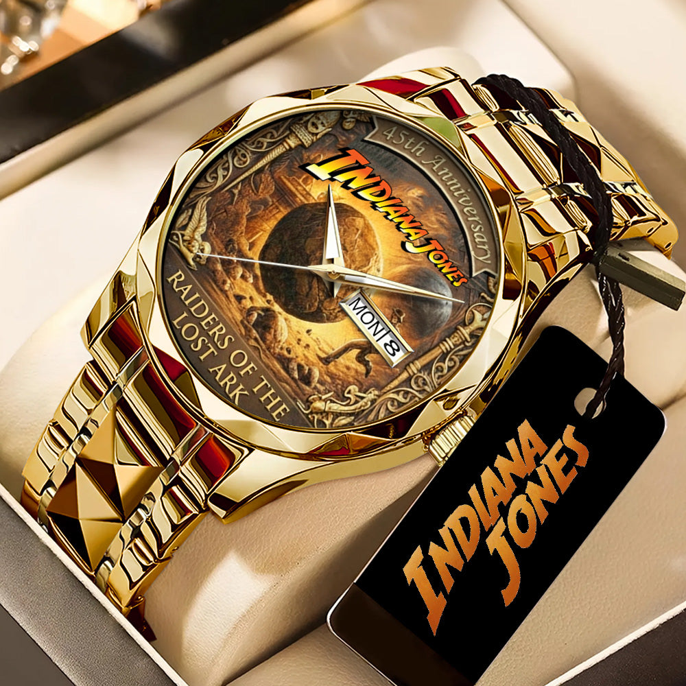 Indiana Jones Raiders of the Lost Ark 45th Anniversary Alloy Luxury Quartz Watch – TANTN20391