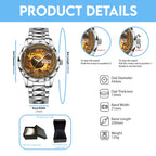 Indiana Jones Raiders of the Lost Ark 45th Anniversary Alloy Luxury Quartz Watch – TANTN20391