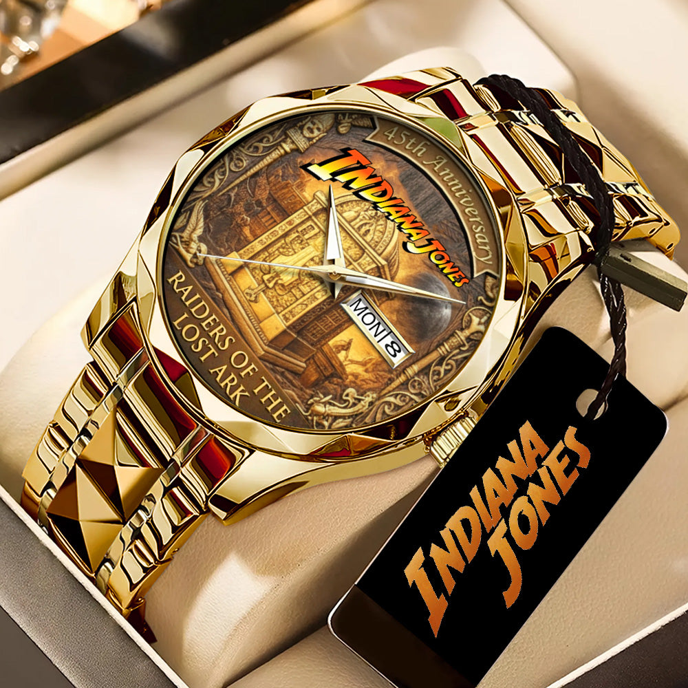 Indiana Jones Raiders of the Lost Ark 45th Anniversary Alloy Luxury Quartz Watch – TANTN20393
