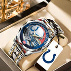 Indianapolis Colts Alloy Luxury Quartz Watch – TANTN16326