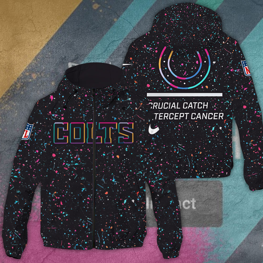 Indianapolis Colts 3D Windbreaker Jacket – TANTN15779