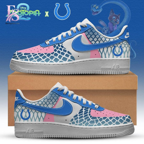 Indianapolis Colts x Zootopia 2 Air Force Shoes