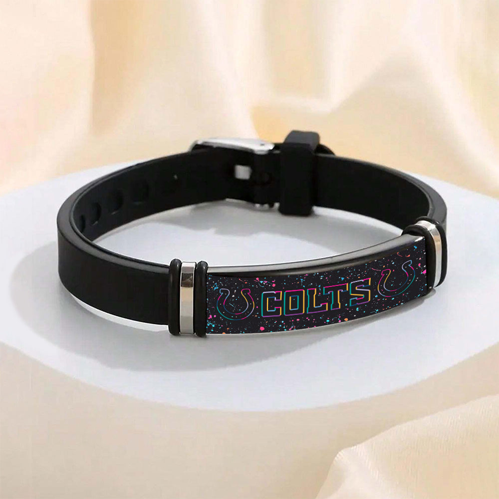 Indianapolis Colts Crucial Catch 2025 Photo Bracelet – TANTN15954