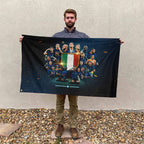 Inter Milan Campioni D'Italia 25/26 3D Double-side House Flag – TANTN22644