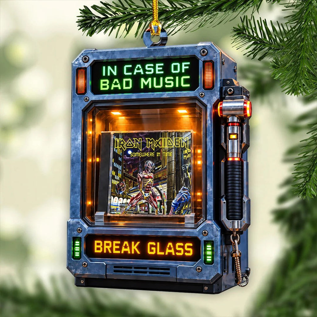 Iron Maiden Custom Shape 2-side Printed Acrylic Ornament – HOATT21490