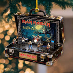 Iron Maiden Custom Shape 2-side Printed Acrylic Ornament – HOATT21563