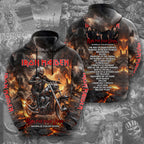 Iron Maiden 2026 World Tour 3D Apparel – TMTHU6267