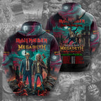 Iron Maiden x Megadeth 3D Apparel – TMTHU6785