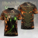 Iron Maiden 2026 World Tour 3D Apparel – TMTHU9649
