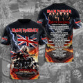 Iron Maiden 2026 World Tour 3D Apparel – TMTHU5663