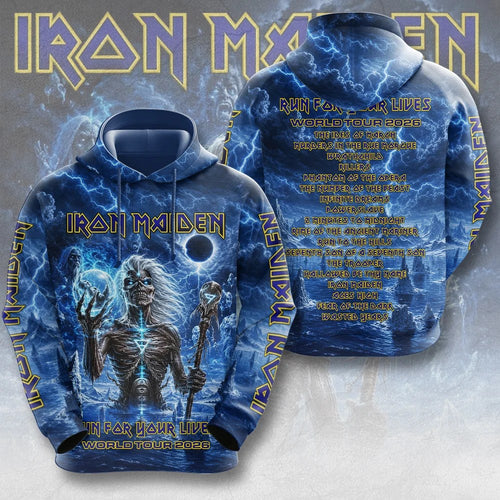 Iron Maiden 2026 World Tour 3D Apparel – MAITM15287