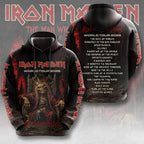 Iron Maiden 2026 World Tour 3D Apparel – MAITM15293