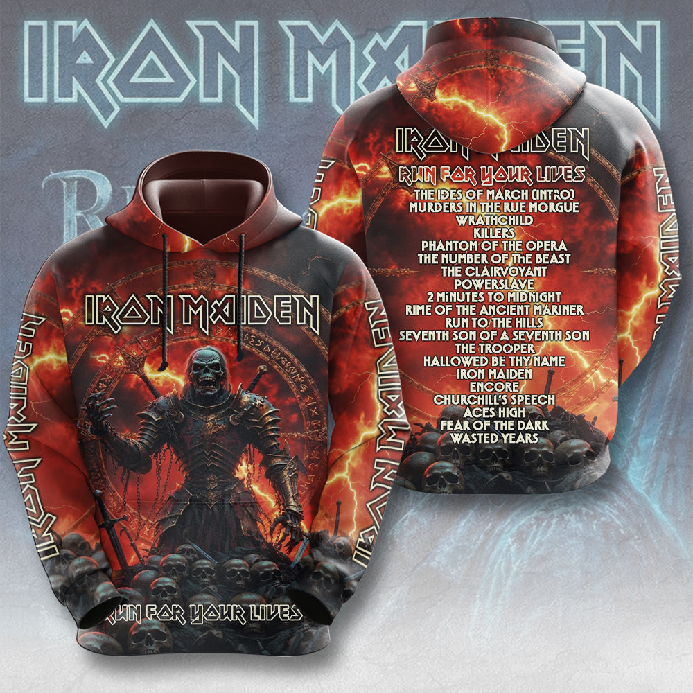 Iron Maiden 2026 World Tour 3D Apparel – TMTHU7521