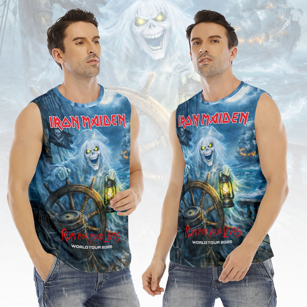 Iron Maiden 2026 World Tour 3D O-neck Tank Top – HOATT17806