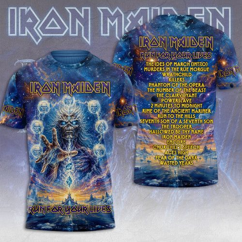 Iron Maiden 2026 World Tour 3D Apparel – TMTHU7240