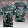Iron Maiden 2026 World Tour 3D Apparel – TMTHU7301