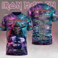 Iron Maiden 2026 World Tour 3D Apparel – TMTHU7326