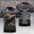 Iron Maiden 2026 World Tour 3D Apparel – TMTHU9118