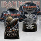 Iron Maiden 2026 World Tour 3D Apparel – TMTHU9118