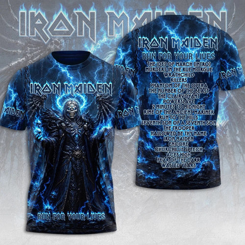Iron Maiden 2026 World Tour 3D Apparel – TMTHU9358
