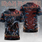 Iron Maiden 2026 World Tour 3D Apparel – TMTHU9401